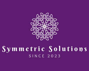 Symmetric - Symmetrical Pattern Mandala logo design