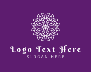 Symmetrical Pattern Mandala  Logo