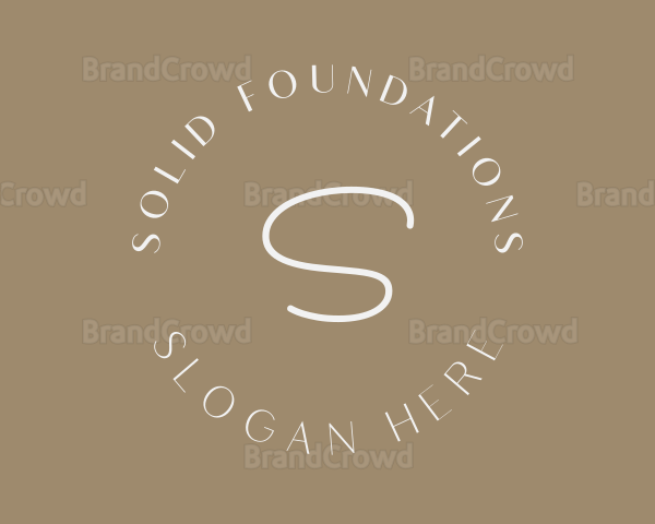 Luxury Round Business Logo