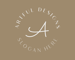 Luxury Round Business logo design