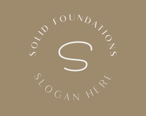 High End - Luxury Round Business logo design