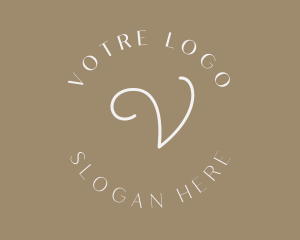 High End - Luxury Round Business logo design