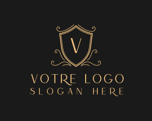 Elegant Classic Shield Logo