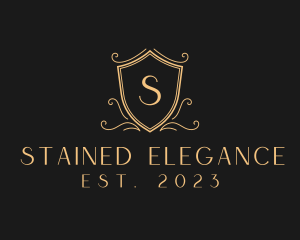 Elegant Classic Shield logo design