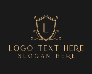 Elegant Classic Shield Logo