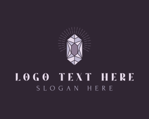 Topaz - Diamond Glam Jewelry logo design