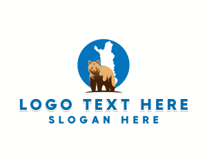 Zoo - Wild Bear Finland logo design