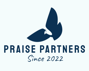 Praise - Blue Pigeon Aviary logo design