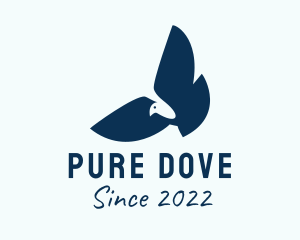 Blue Pigeon Aviary  logo design