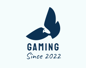 Flying - Blue Pigeon Aviary logo design