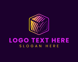 Box - Geometric Cube Box logo design