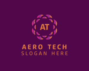 Gradient Tech Company logo design