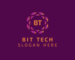 Gradient Tech Company logo design