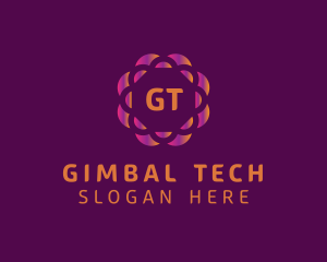 Gradient Tech Company logo design