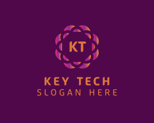 Gradient Tech Company logo design