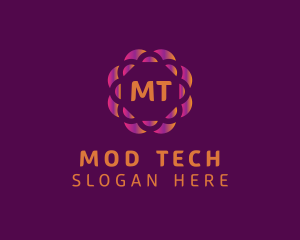 Gradient Tech Company logo design