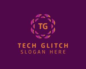 Gradient Tech Company logo design