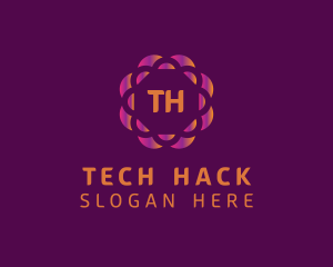 Gradient Tech Company logo design