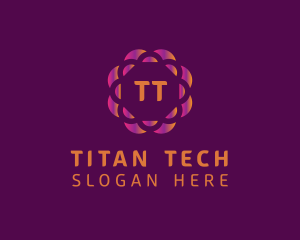 Gradient Tech Company logo design