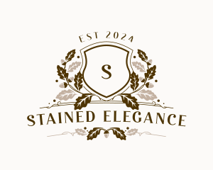 Elegant Chestnut Shield logo design