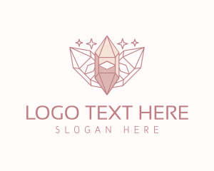 Necklace - Luxury Crystal Diamond logo design