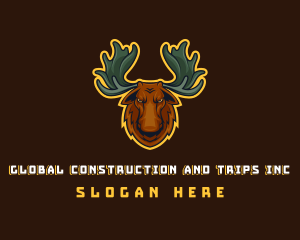 Gaming - Angry Moose Gaming logo design