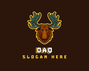 Beast - Angry Moose Gaming logo design