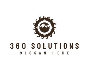 Sawmill Mountain Logging logo design