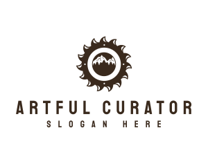 Sawmill Mountain Logging logo design