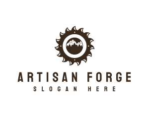 Craftsman - Sawmill Mountain Logging logo design