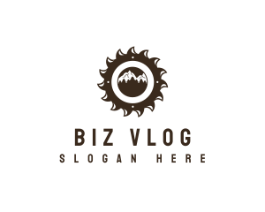 Sawmill Mountain Logging logo design