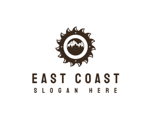 Sawmill Mountain Logging logo design