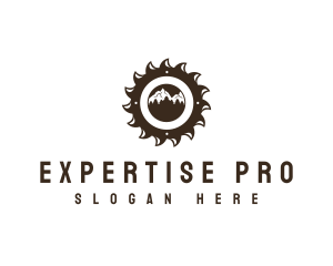 Sawmill Mountain Logging logo design