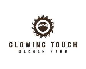 Sawmill Mountain Logging logo design