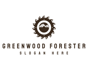 Sawmill Mountain Logging logo design