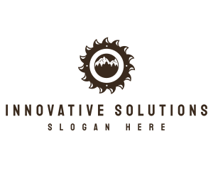 Sawmill Mountain Logging logo design