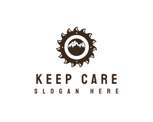 Sawmill Mountain Logging logo design