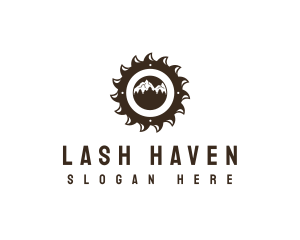 Sawmill Mountain Logging logo design