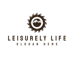 Sawmill Mountain Logging logo design