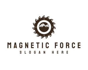 Sawmill Mountain Logging logo design