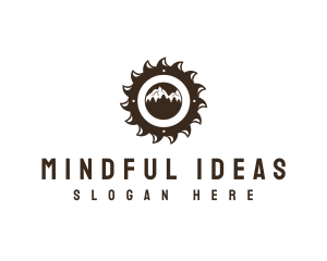 Sawmill Mountain Logging logo design