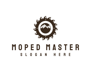 Sawmill Mountain Logging logo design