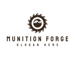 Sawmill Mountain Logging logo design