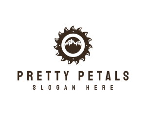 Sawmill Mountain Logging logo design