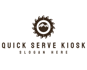 Sawmill Mountain Logging logo design