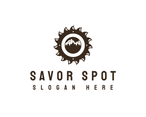 Sawmill Mountain Logging logo design