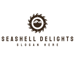 Sawmill Mountain Logging logo design