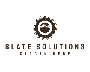 Sawmill Mountain Logging logo design