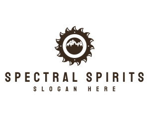 Sawmill Mountain Logging logo design