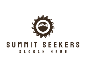 Sawmill Mountain Logging logo design